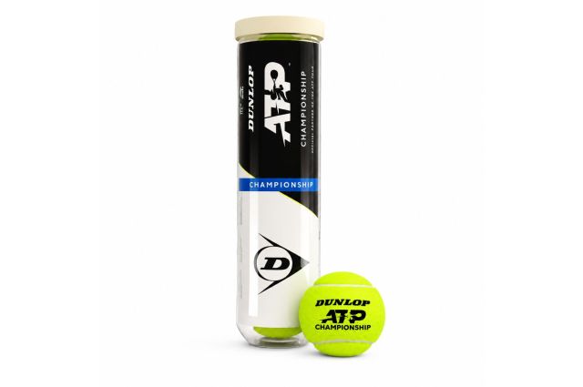 Lauko teniso kamuoliukai DUNLOP ATP CHAMPIONSHIP Entry 2x4PET ITF Lauko teniso kamuoliukai DUNLOP ATP CHAMPIONSHIP Entry 2x4PET ITF