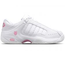 Tennis shoes for women K-SWISS DEFIER RS 955 white/sachet pink outdoor size