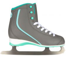 Figure ice skates NIJDAM 3236 size, 40 mint/grey