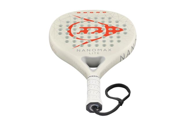 Padel bat Dunlop NANOMAX LITE 350g White Padel bat Dunlop NANOMAX LITE 350g White