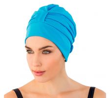 Swim cap FASHY FABRIC 3473 52 PES turquoise