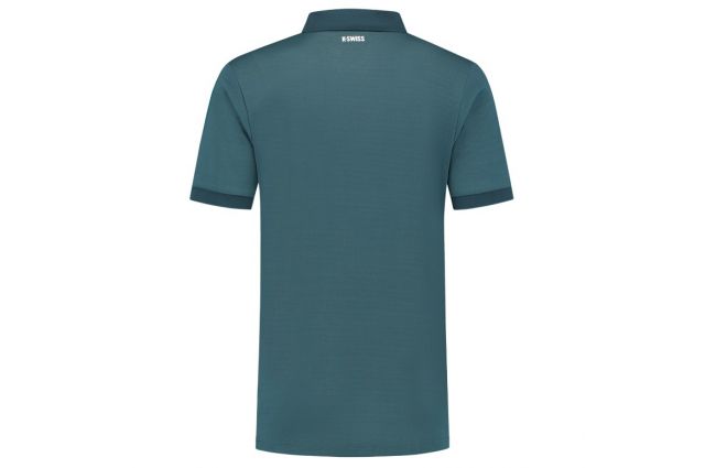 T-shirt for men K-SWISS HYPERCOURT Žalia BASIC POLO 2 L stargazer