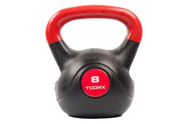 Kettlebell TOORX 8kg PVC coated Kettlebell TOORX 8kg PVC coated