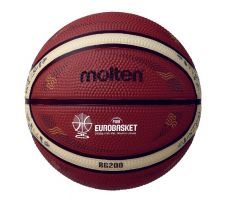 Mini krepšinio kamuolys MOLTEN B1G200-E5Z Eurobasket 2025