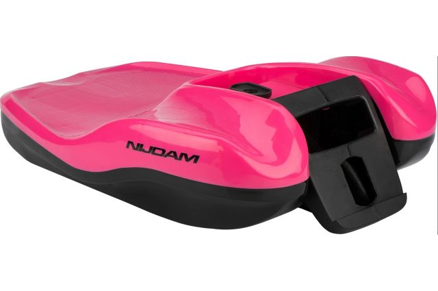 Snowshoes with handlebar NIJDAM Snowhoover N51DA03 plastic Pink/Black Snowshoes with handlebar NIJDAM Snowhoover N51DA03 plastic Pink/Black
