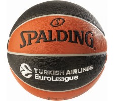 Basketball ball competition SPALDING EUROLEAGUE TF-500 size 7
