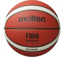 Basketball ball top training MOLTEN B5G3800 FIBA, synth.leather size 5