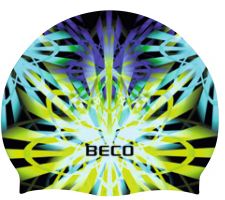 Silicone swimming cap BECO 73995 multicolour, unisex