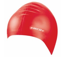 BECO Silicone swimming cap 7390 5 red