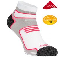 Women's socks AVVENTO 74OR WIR 35-38 White / Pink 2-pack
