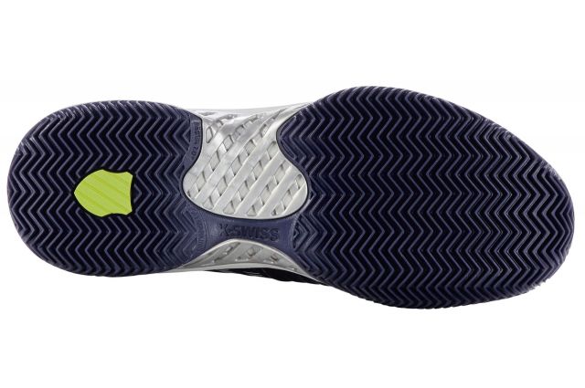 Tennis shoes for men K-SWISS EXPRESS LIGHT 3 HB peacot/gryviolt/limegrn UK