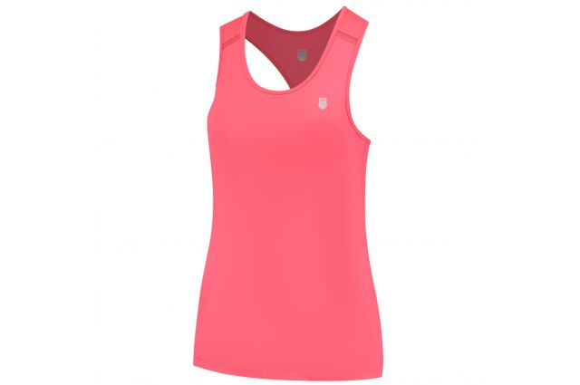Marškinėliai mot. K-SWISS HYPERCOURT SINGLET 4 L dydis Rožinė Marškinėliai mot. K-SWISS HYPERCOURT SINGLET 4 L dydis