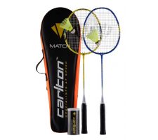 Badminton set Carlton MATCH 100 2rackets+3shuttlecocks+bag