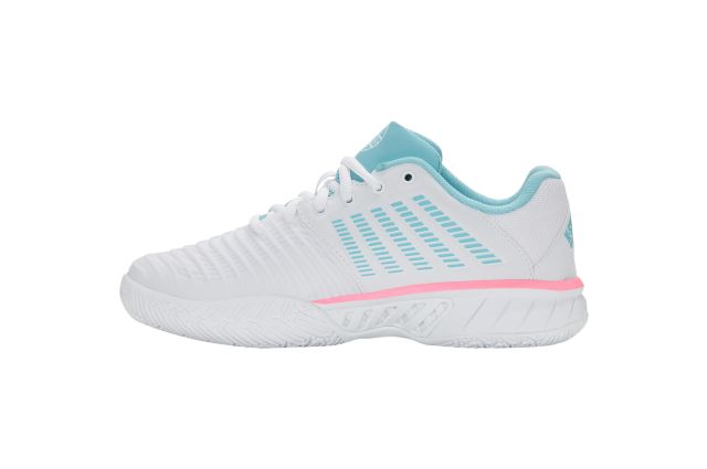 Padel shoes for ladies K-SWISS EXPRESS LIGHT 3 white/light blue
