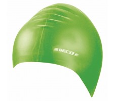 BECO Silicone swimming cap 7390  88 olive/light