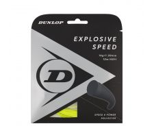 Stings for tennis DUNLOP EXPLOSIVE SPEED 1,25mm 17G 12M Yellow