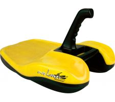 Snowshoes with handlebar NIJDAM Snowhoover 0260 plastic  Yellow/Black