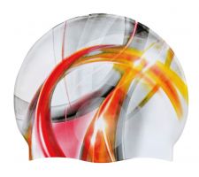 Silicone swimming cap BECO 73993 multicolour, unisex