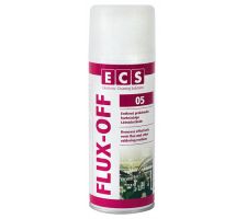 Cleaner ECS FLUX -OFF 400ml. Efficently removes rosin flux and other soldering residues from printed circuit boards