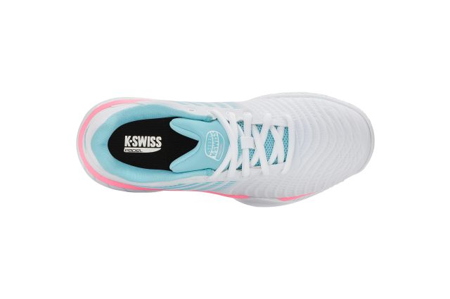 Padel shoes for ladies K-SWISS EXPRESS LIGHT 3 white/light blue
