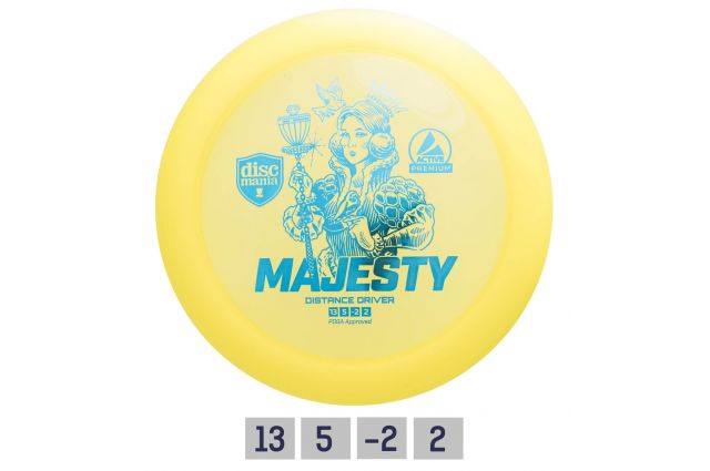 Diskgolfo diskas DISCMANIA MAJESTY Diskgolfo diskas DISCMANIA MAJESTY