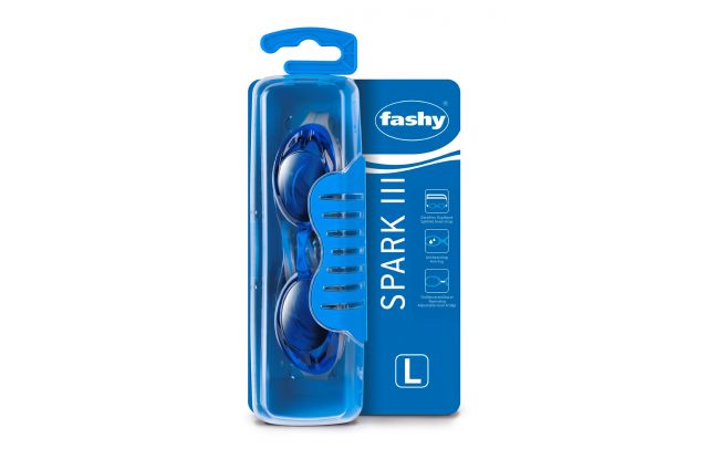 Swim goggles FASHY SPARK III 4187 65 L  petrol/smoke