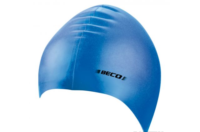 BECO Silicone swimming cap 7390 6 blue for adult Mėlyna BECO Silicone swimming cap 7390 6 blue for adult