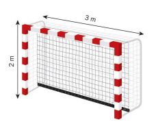 Ball stop net for handball TREMBLAY HB490 3x2m, 4mm 2pcs