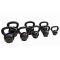 Kettlebell cast iron with rubber base TOORX 12kg Kettlebell cast iron with rubber base TOORX 12kg