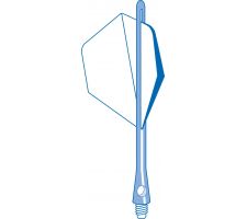 Darts koteliai UNICORN Slikstik Aliuminium Short