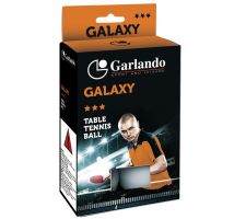 Table tennis ball GARLANDO Galaxy 2C4-119 3 star 6 pcs White