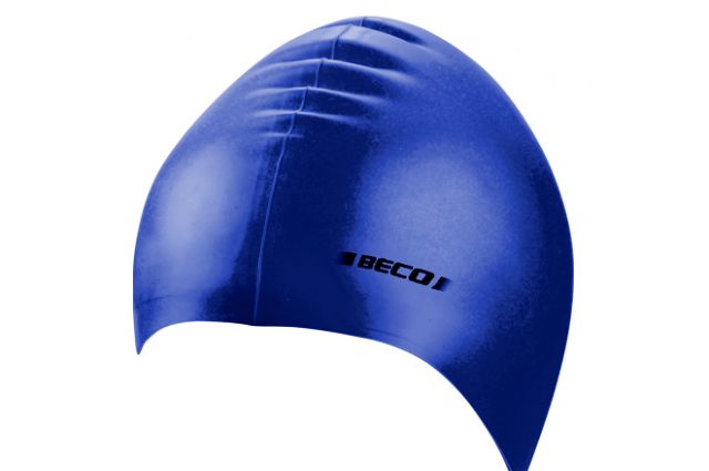 BECO Silicone swimming cap 7390 7 navy for adult Mėlyna BECO Silicone swimming cap 7390 7 navy for adult