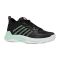Tennis shoes for ladies K-SWISS HYPERCOURT SUPREME 2 CLAY black/neon mint/white Juoda