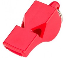 Referee's whistle pealess AVENTO 75FI Red