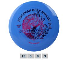 Diskgolfo diskas DISCMANIA S-LINE SWIRL DD4 European Open 2026 Fundraiser