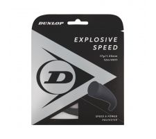 Stygos raketei DUNLOP EXPLOSIVE SPEED 17G/1.25mm BLACK