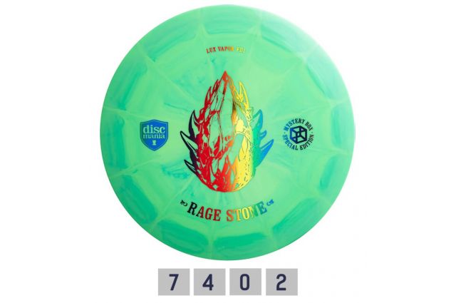 Diskgolfo diskas DISCMANIA Lux Vapor Rage Stone Diskgolfo diskas DISCMANIA Lux Vapor Rage Stone