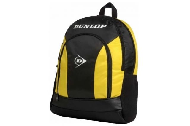 Backpack Dunlop SX CLUB BACKPACK black/yellow Backpack Dunlop SX CLUB BACKPACK black/yellow