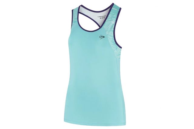 Moteriški marškinėliai DUNLOP GAME S dydis Šviesiai mėlyna Moteriški marškinėliai DUNLOP GAME S dydis