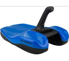 Snowshoes with handlebar NIJDAM Snowhoover N51DA03 plastic Blue/Black