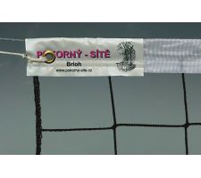 Volleyball net POKORNY Sport 9,5x1m, with knitted cord