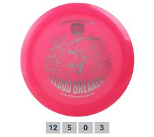 Discgolf DISCMANIA Distance Driver Q-LINE PREMIER Cloudbreaker Gannon Buhr Signature Pink 12/5/0/3