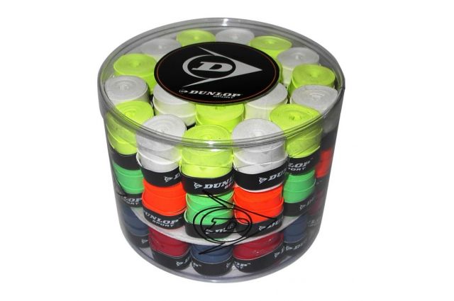 Padel raketės apvija DUNLOP TOUR PRO overgrip, mixed Įvairių spalvų Padel raketės apvija DUNLOP TOUR PRO overgrip, mixed