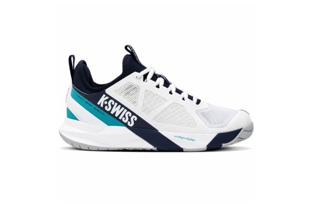 Tennis shoes for men K-SWISS K-FRAME SPEED RUBLO CLAY white/green/black