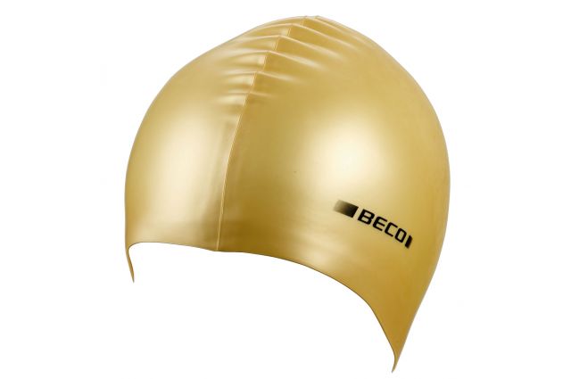 Silicone swimming cap METALLIC 7397 33 gold for adult Auksinė Silicone swimming cap METALLIC 7397 33 gold for adult