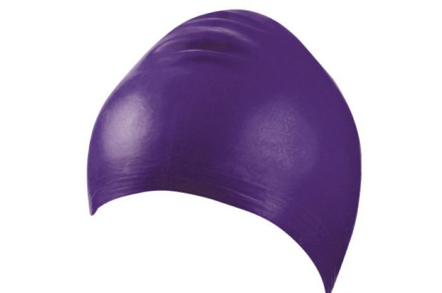 Latex swimming cap BECO 7344 77 lilac, unisex Violetinė Latex swimming cap BECO 7344 77 lilac, unisex