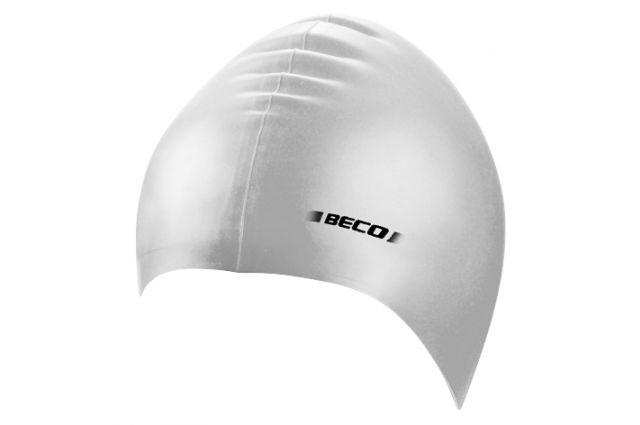 BECO Kid's silicon swimming cap 7399 11 silver Sidabrinė BECO Kid's silicon swimming cap 7399 11 silver