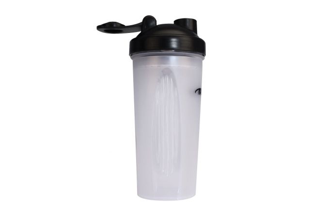 Shake Cup AVENTO 21WF 600ml Transparent/Black Shake Cup AVENTO 21WF 600ml Transparent/Black