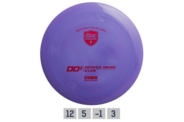 Diskgolfo diskas DISCMANIA S-LINE DD3 Diskgolfo diskas DISCMANIA S-LINE DD3