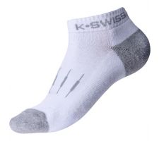K-Swiss long sport socks 39-42 White/light grey, 35-38 dydis